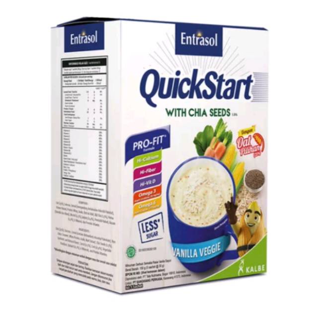 

Entrasol Quickstart vanilla veggie