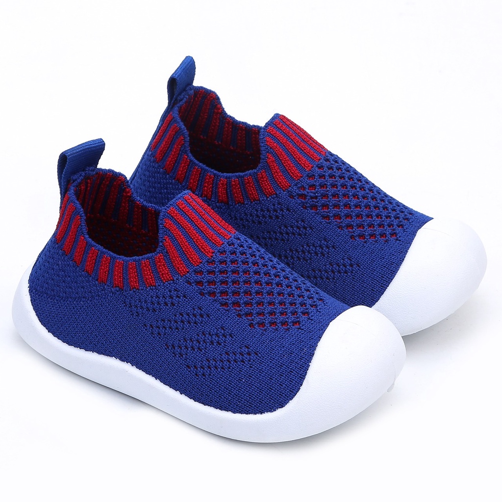 Sepatu Baby Bayi Ukuran 17-21 Terkini Sneakers Anak Anak Baby Bayi Slop Model BY