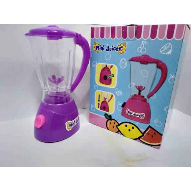 MAINAN BLENDER JUICER BATERAI LAMPU MAINAN ANAK PEREMPUAN BLENDER BATERAI