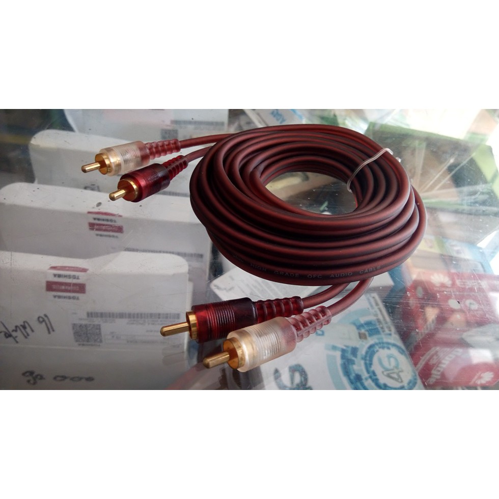 KABEL RCA SUPER AUDIO MOBIL 3 METER welkin