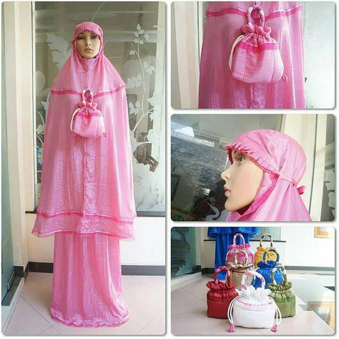 Stok Terbatas Mukena Parasut Loufie  Grosir