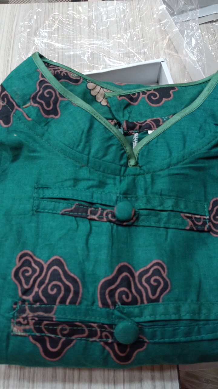 Atasan Tunik Batik Wanita Kembang Kencono Tb0002sb
