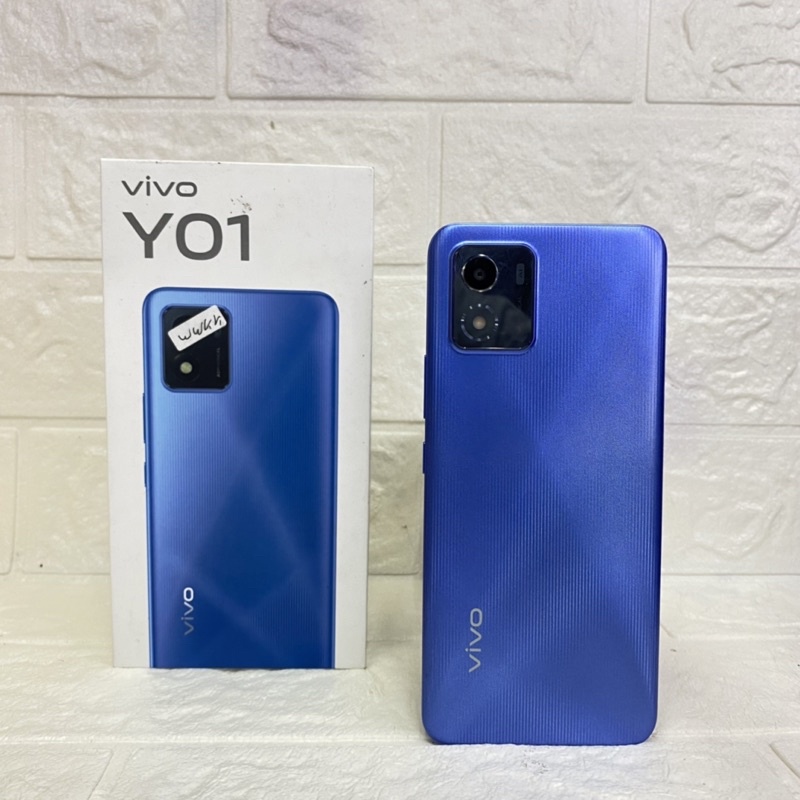 VIVO Y01 2/32 GB FULLSET SECOND RESMI