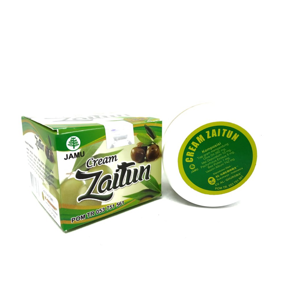 Cream zaitun al ghuroba menghilangkan flek hitam dan jerawat (cod)
