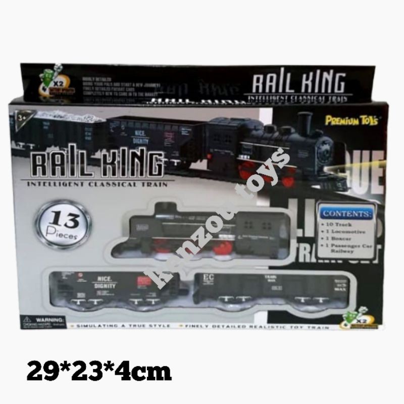 RAIL KING SET INTELLIGENT CLASSICAL 13 PCS