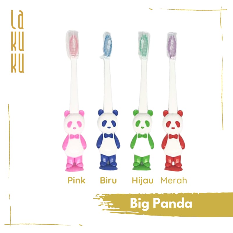 Lakuku - [GROSIR] Sikat gigi bayi anak balita Baby Tooth Brush Bear dan Bunny