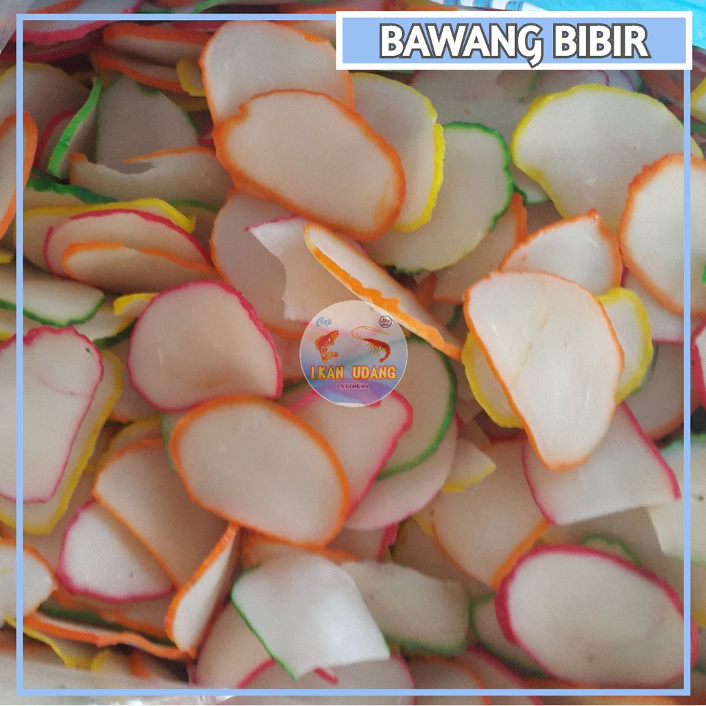 

[5kg] Kerupuk / Kerupuk Mentah / Krecek Bawang Bibir Cap Anak Bawang