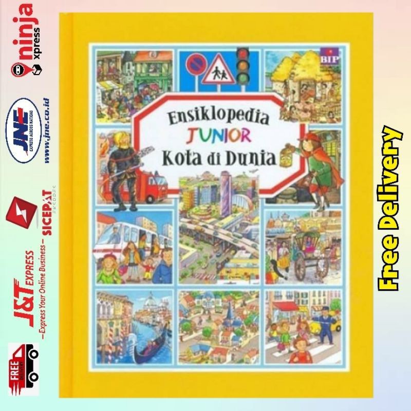 Ensiklopedia Junior : Kota Di Dunia Buku Ensiklopedia anak Gramedia