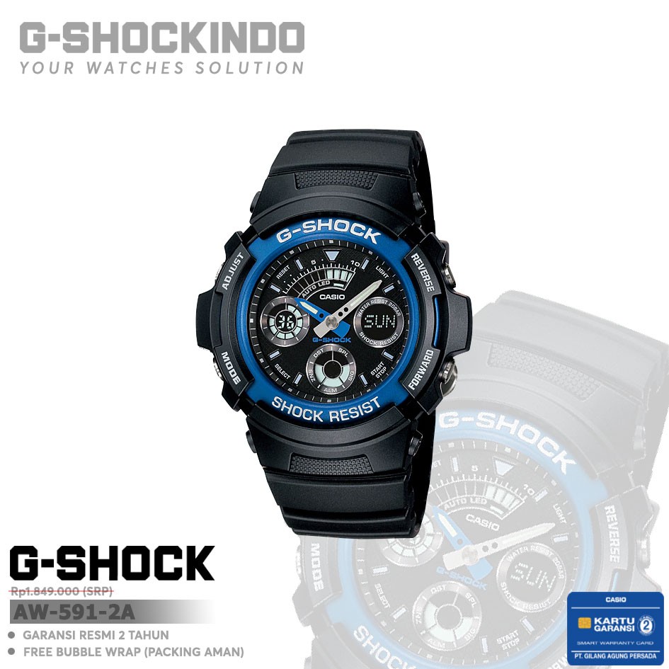 Casio G-Shock AW-591-2A / AW-591-2ADR Original