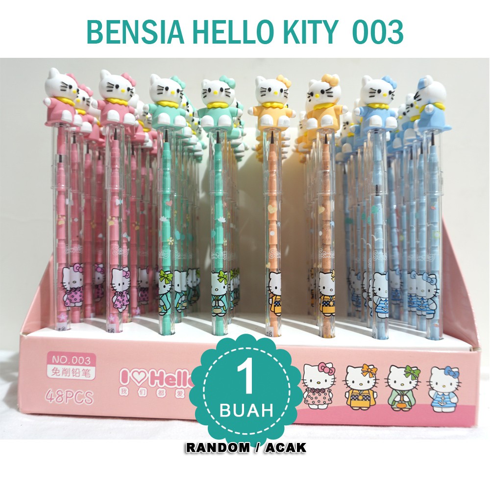 

Pensil Bensia Hello Kitty 003 - Pensil sambung tusuk - satuan