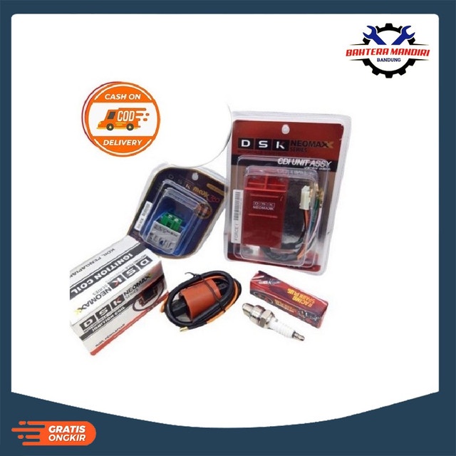 PAKET UPGRADE CDI KIPROK KOIL BUSI RACING FIZR F1ZR FIZ R FORCE 1 ORIGINAL DSK NEOMAX NO LIMIT BAYAR