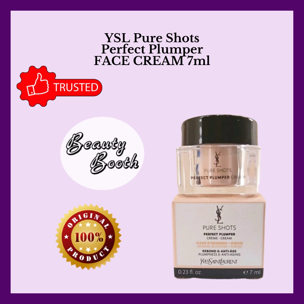 YSL Pure Shots Perfect Plumper FACE CREAM 7ml