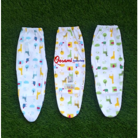 SHANKUSEN 3 pcs Celana Panjang Tutup Kaki Bayi Newborn Motif SNI