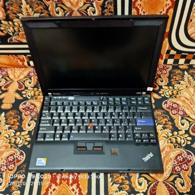 Bonus Mouse Ram 4GB Hdd 160GB Notebook Lenovo Thinkpad XSeries murah bagus super obral terlaris