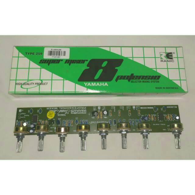 PENGUAT MIC / PRE AMP / MIXER YAMAHA 8potensio