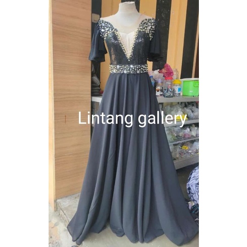 dress leona black /lintang gallery