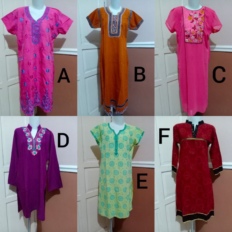 Baju india kurti india single mewah