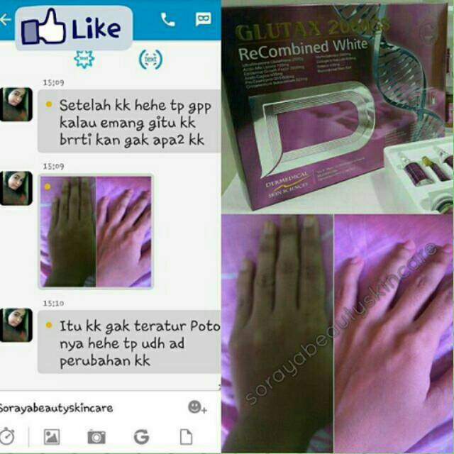[ORIGINAL] GLUTAX 2000GS PEMUTIH BADAN AMPUH INSTAN
