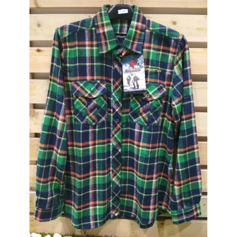 Kemeja flanel forester Ori