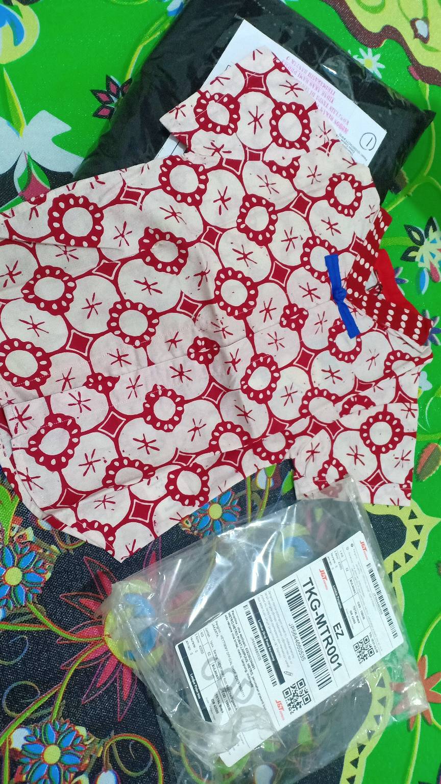 Heytimmy Kichi Red Cheongsam Anak Batik Katun
