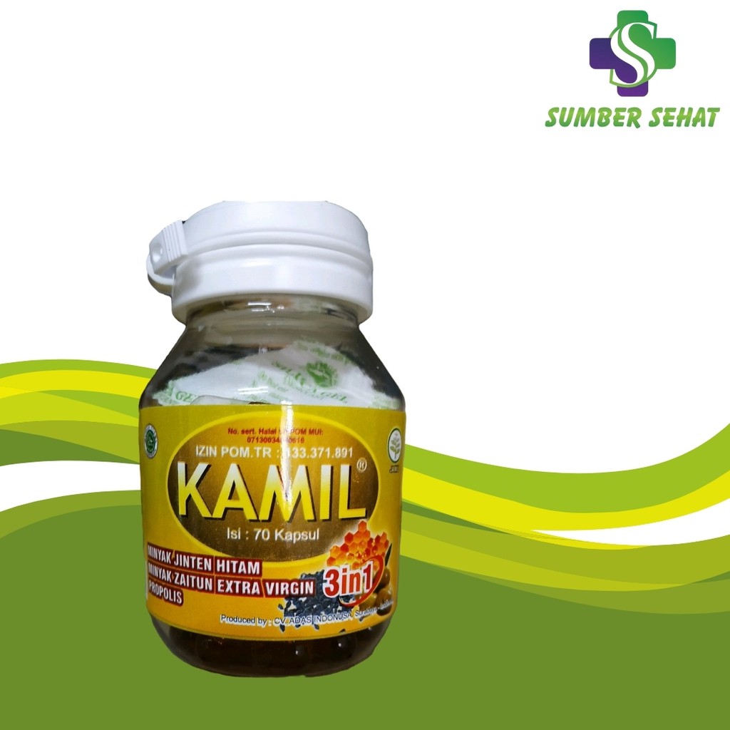 KAMIL 3 IN 1 BOTOL 70 KAPSUL