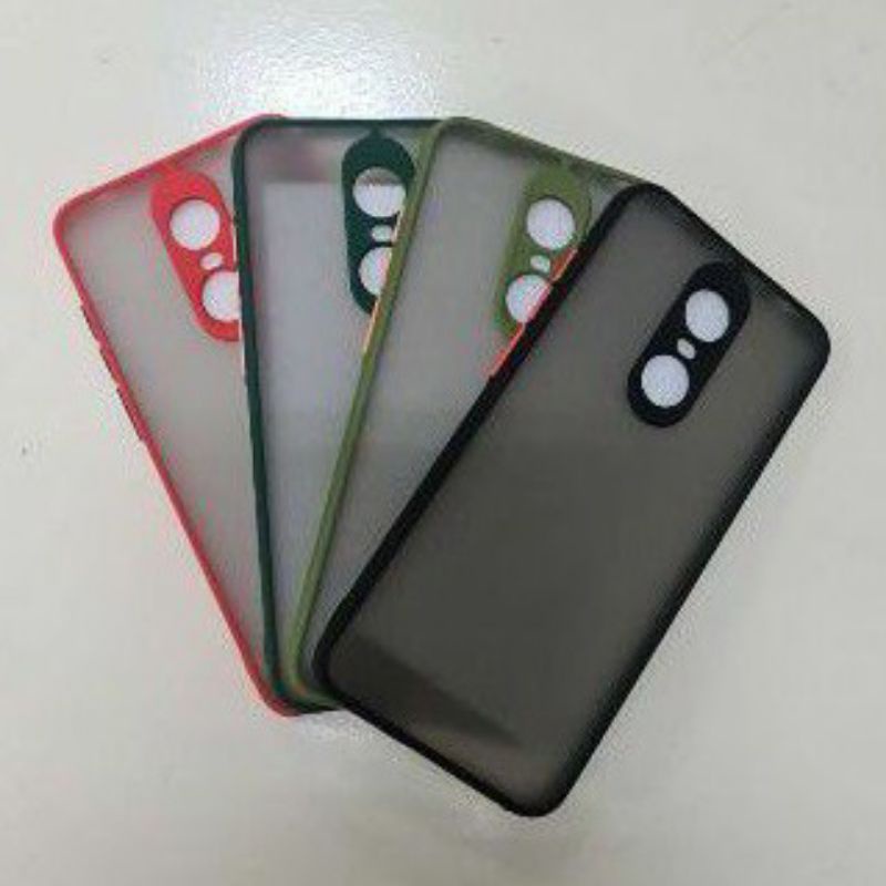 Slikon terbaru tipe hp REDMI 5 plus My Choise Case Dove Bumper Aero Fuze Macaron