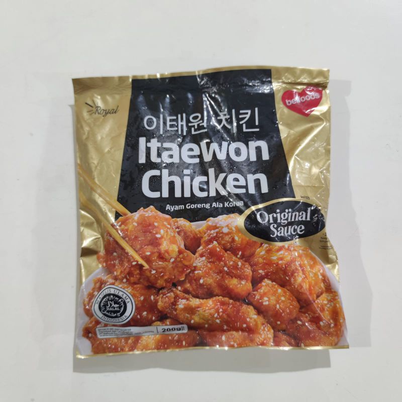 

Belfoods Royal Itaewon Chicken Original Sauce 200gr / Ayam Goreng Ala Korea
