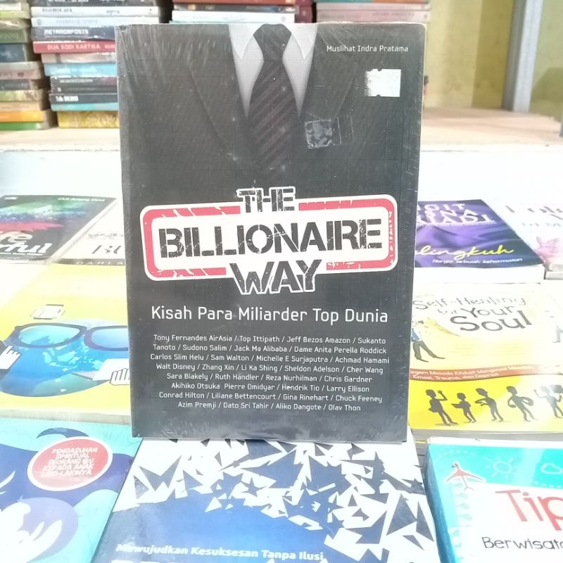 obral Buku bacaan motivasi murah // inspirasi // pengembangan diri // bisnis // investasi // self healing // kesehatan // kecantikan // enterpreneur // undang undang // narkotika // tradisi ruwatan // consuming//-The billionaire