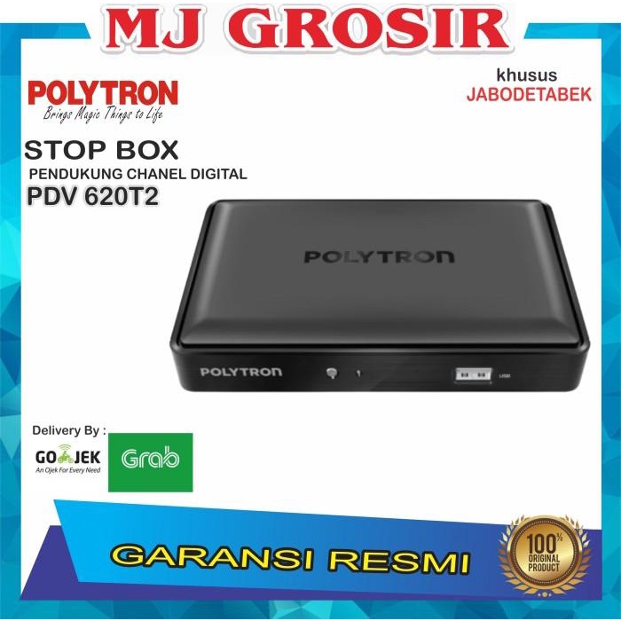 Setop Box Dvb Pdv 620 T2 Pendukung Chanel Digital Tv Pdv620T2