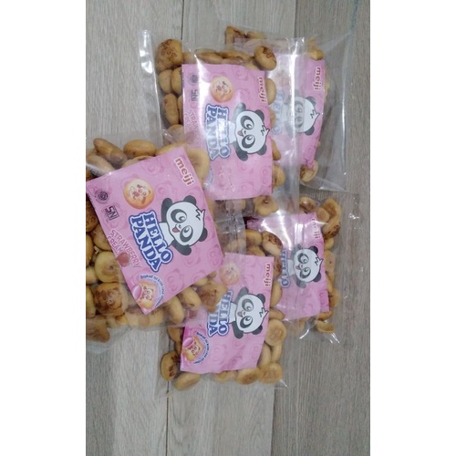 

Hello panda/snack kiloan/rasa strowberry/kemasan 100gr