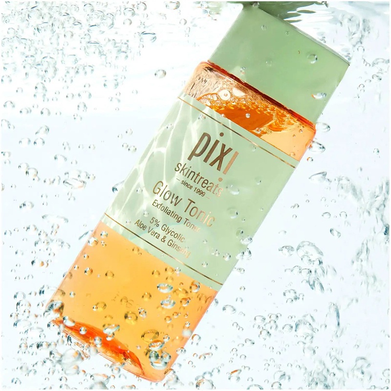 PIXI Retinol Tonic Vitamin-C Tonic Glow Tonic 5% Glycolic Acid Exfoliate Toner 100ml