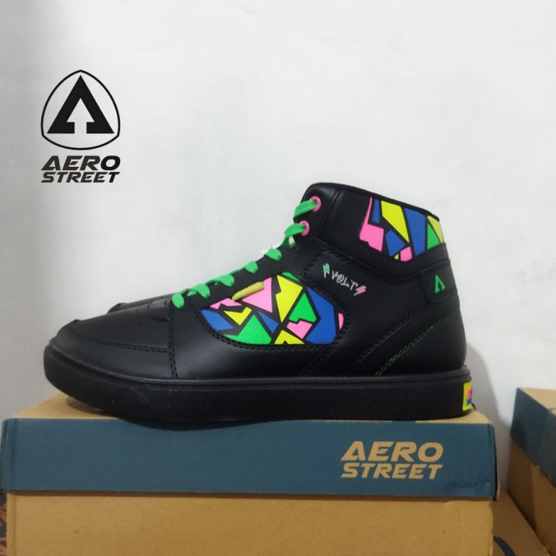 Aerostreet Hoops x Volt / Volt Series / Sepatu Aerostreet Limited BNIB | Sneakers sepatu pria wanita