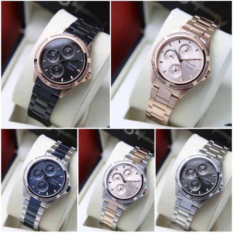 JAM TANGAN WANITA ALEXANDRE CHRISTIE AC 2902 AC2902BF ORIGINAL GARANSI RESMI 1 tahun DIJAMIN 100% OR