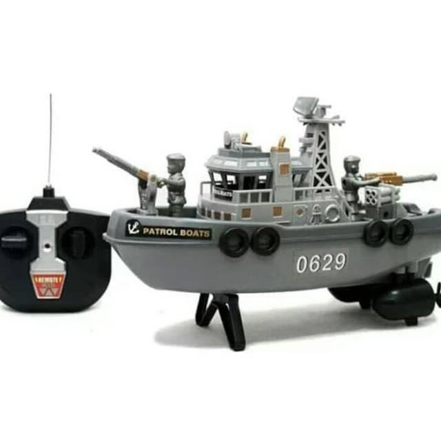 Mainan kapal boat marine remot