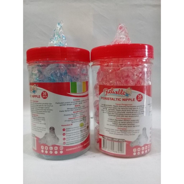 RELIABLE NIPPLE MURAH DOT NIPPLE SILICONE EKONOMIS DOT EMPENG KARET PIGEON-1