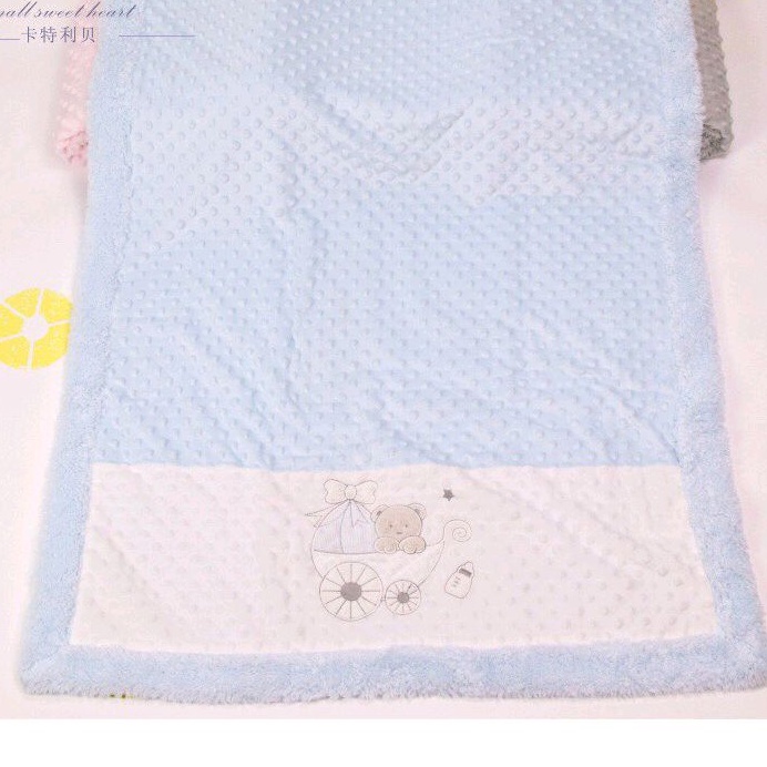 BABY K2 - BABY BLANKET MINKY / SELIMUT BABY MEREK SUNNOZY KODE 00037