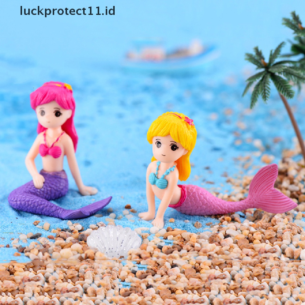 Miniatur Figure Mermaid Untuk Dekorasi Taman Rumah Boneka