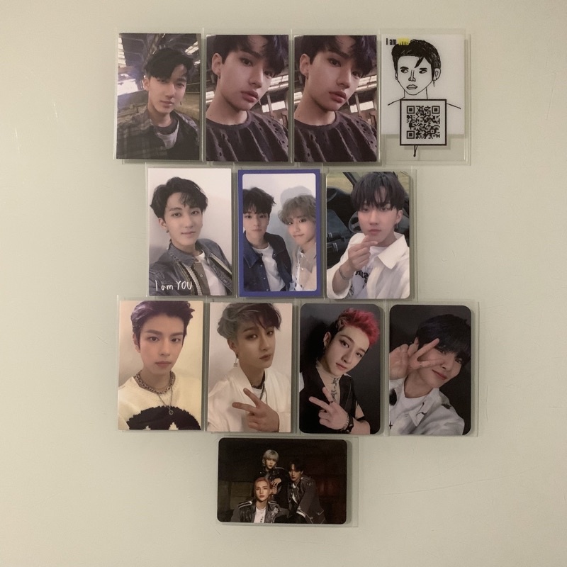 stray kids photocard pc | chan, lee know, changbin, han, seungmin | imn, imw, imy, yw, go live, in l