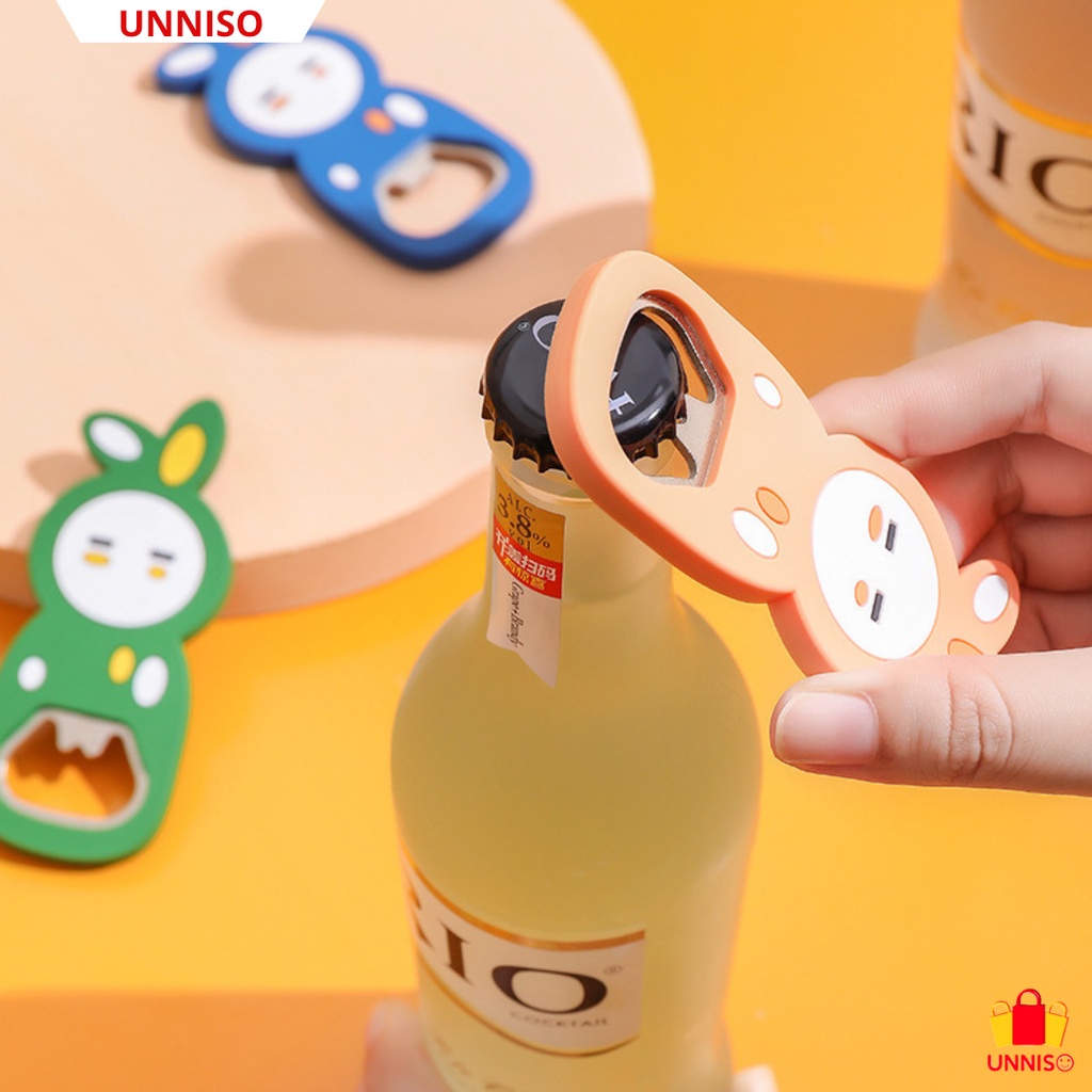 UNNISO -Pembuka Botol Bir Karakter Lucu Bottle Opener Stainless Steel BO1