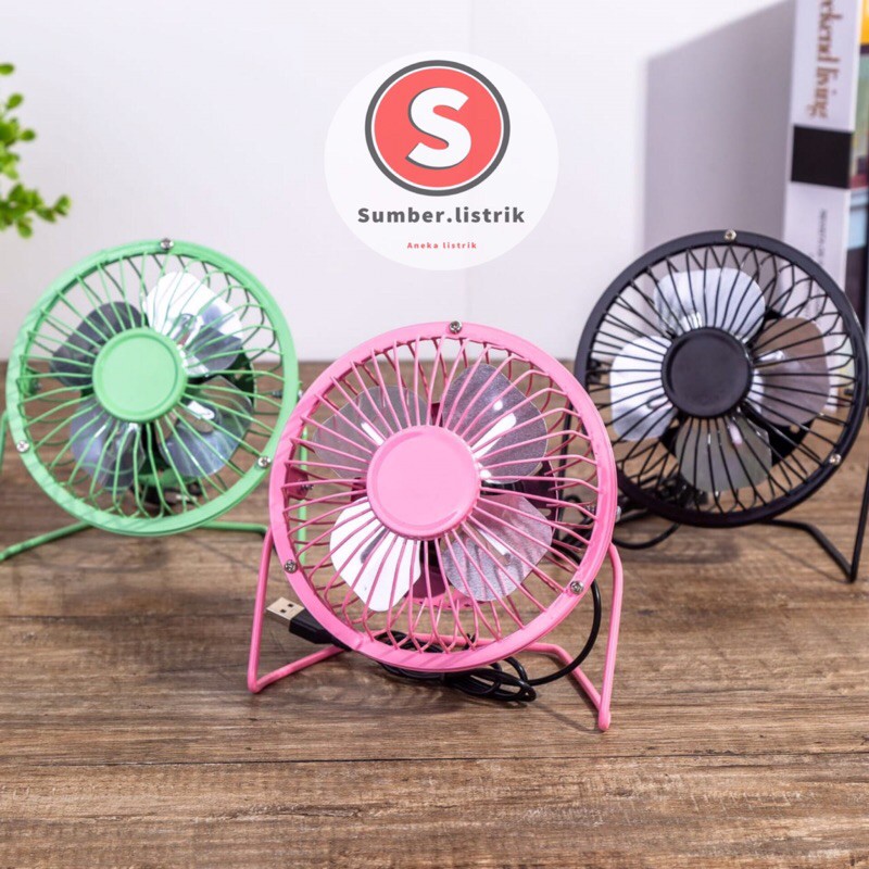 Kipas USB Mini Fan 3 Baling Stanlist / kipas usb