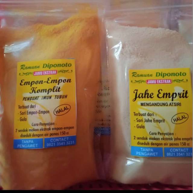 

Jamu diponoto
