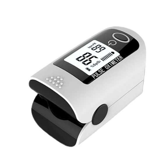 Oximeter Alat Pengukur Detak Jantung Fingertip Pulse - Biru