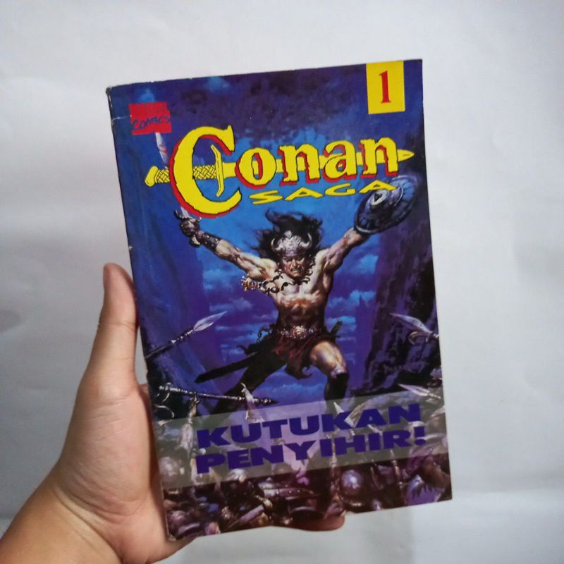 komik marvel CONAN SAGA vol 1 (THE BARBARIAN)