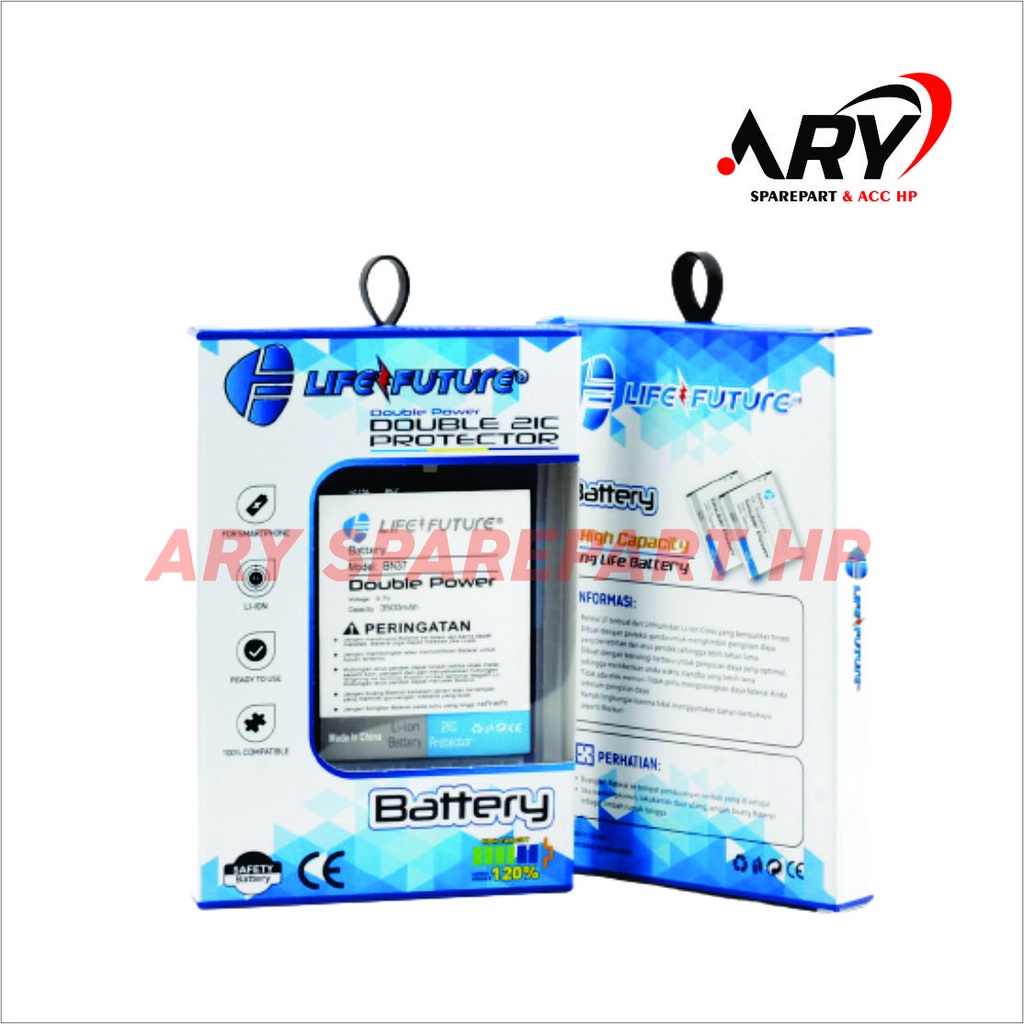 Baterai Xiaomi Redmi 6 / 6A Baterai BN37 Life Future