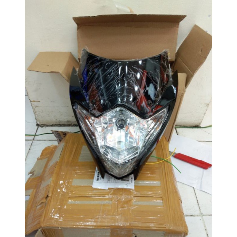 Lampu reflektor Satria Fu tahun 2014 Batok hitam