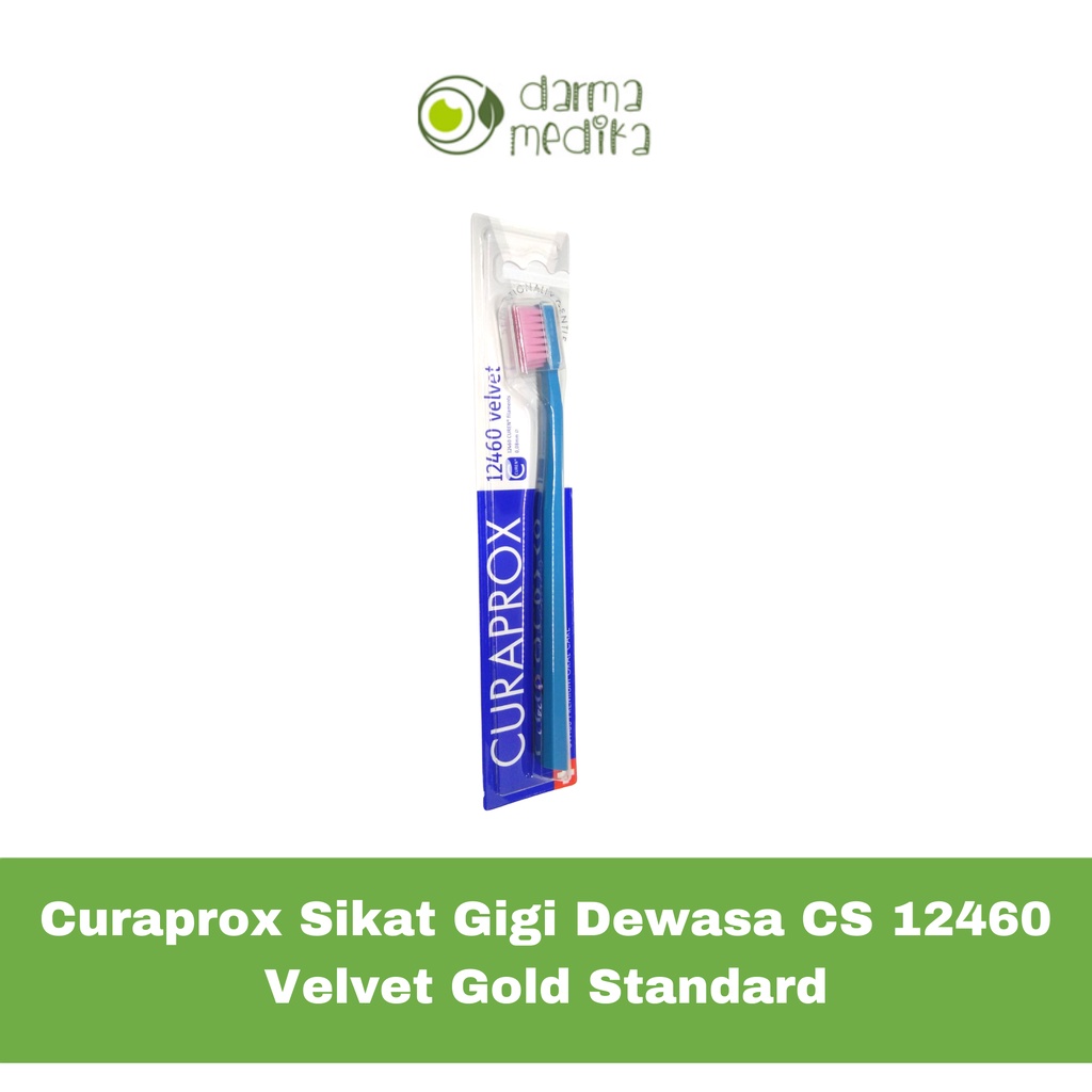 Curaprox Sikat Gigi Dewasa CS 12460 Velvet Gold Standard