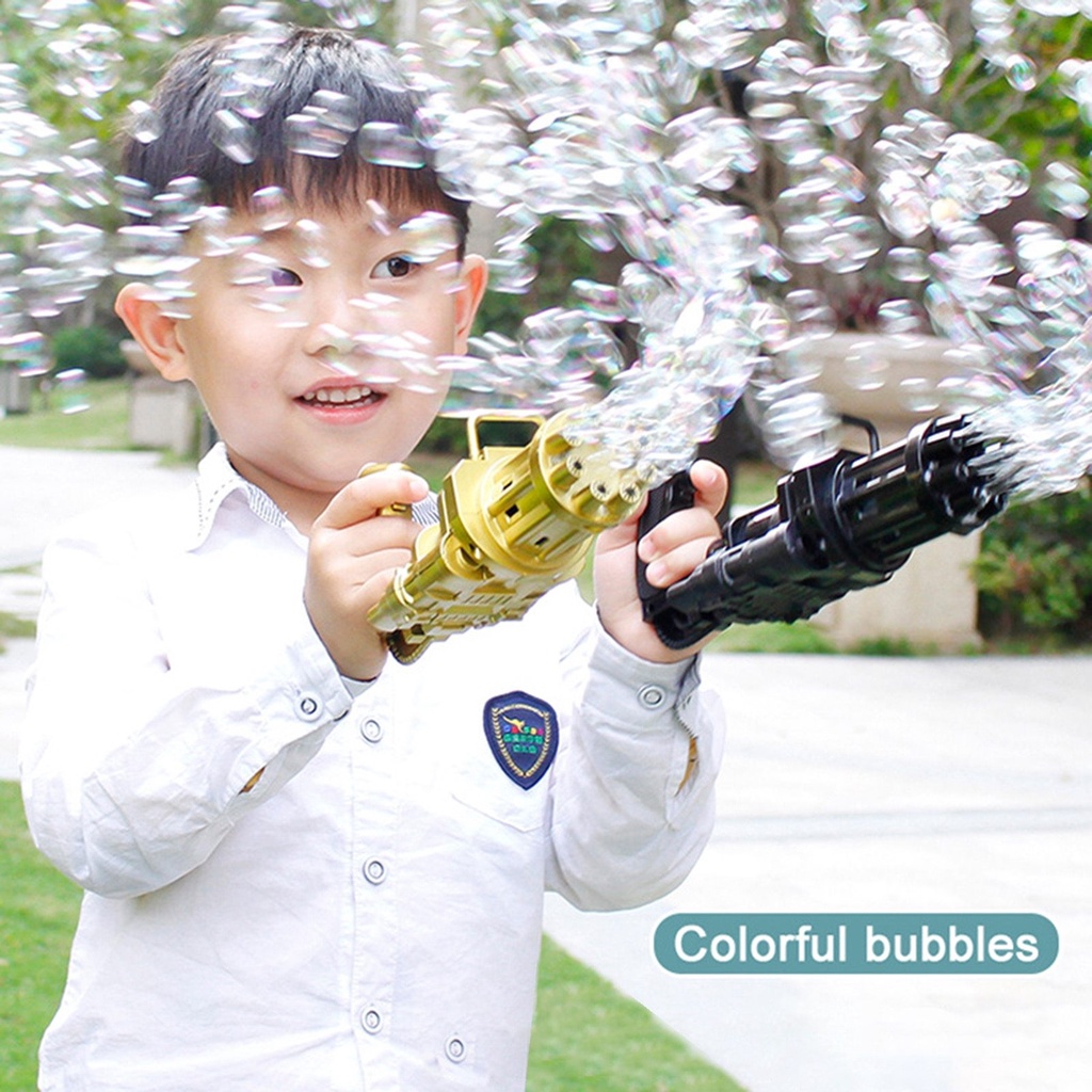 [ ABJ ] Bubble Gun Mainan Anak Tembakan bubble busa