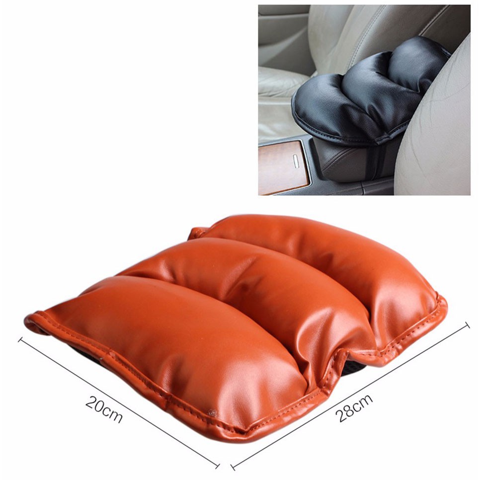 HOYOO Armrest Cover Bantal Senderan Tangan Mobil - C39872 - Hitam