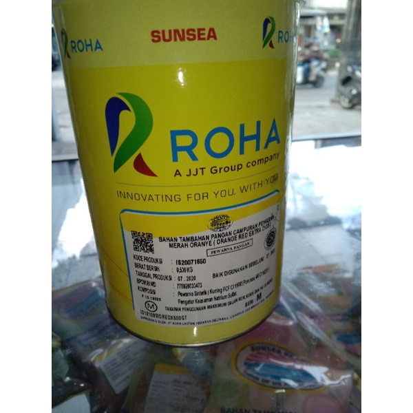 Pewarna Makanan ORANGE RED 2103 500gr