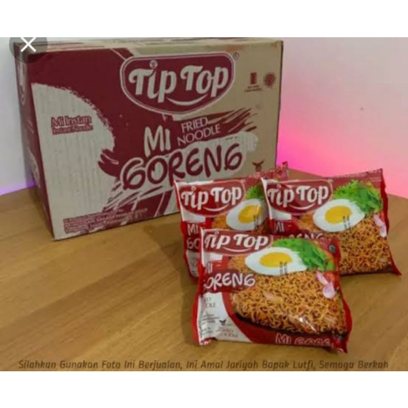 

mie instan tiptop rasa soto dan ayam goreng